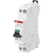 ABB Interrupteur FI/LS DS301C B16 A30 - 1P+N 6kA 30mA type A | 2CSR255163R1165