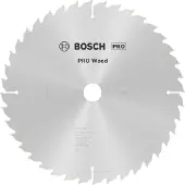 Bosch Op Wo B 305x30-40 Wood Circular Saw Disc Argenté