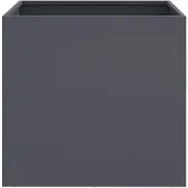 vidaXL Jardinières 2 pcs anthracite 49x47x46 cm acier