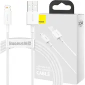 Baseus Cable Usb Do Lightning Superior Series, 2.4A, 1.5M (Biały)