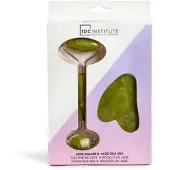 IDC INSTITUTE Jade Gua Sha & Roller Set - 2 Pieces