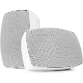 Power Dynamics Enceinte d'installation BHW50W, Haut-parleur PA, Blanc