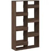 vidaXL Cloison de séparation chêne marron bois d'ingénierie