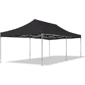 TOOLPORT 4x8 m Tonnelle pliante Alu, PES 800, noir