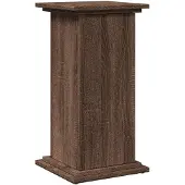 vidaXL Poteau avec espace de rangement imitation chêne 31x30x90 cm Bois composite