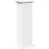 vidaXL Poteau avec espace de rangement Blanc 31x30x90 cm Bois composite