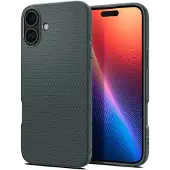 Spigen Coque Liquid Air Apple iPhone 16 - Abyss Green