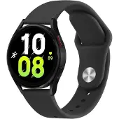 Screen Guard Professional Bracelet sport Samsung Galaxy Watch5 Silicone Strap (Silicone), Sangles de montre, Noir