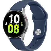 Screen Guard Professional Bracelet sport Samsung Galaxy Watch5 Silicone Strap (Silicone), Sangles de montre, Bleu