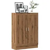vidaXL Bibliothèque chêne artisanal 82,5x30,5x115 cm bois d'ingénierie