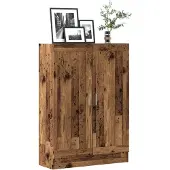 vidaXL Bibliothèque vieux bois 82,5x30,5x115 cm bois d'ingénierie