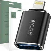 Tech-Protect Adaptateur OTG UltraBoost Lightning / USB-A (femelle) - Noir