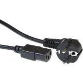 ACT Ak5127 Schuko-c13 Power Cord Argenté One Size / EU Plug 220V