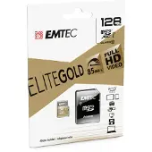 Emtec ECMSDM256GXC10GP mSD 256GB UHS-I U1 EliteGold + Adapter