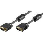 Microconnect MONGG2FB Câble VGA Noir