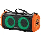 Prime3 Enceinte portable Bluetooth APS32 (5 h), Enceinte Bluetooth, Orange, Noir