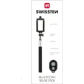 Swissten Perche À Selfie (Bluetooth), Noir