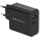 Qoltec 51717 adaptateur d'alimentation/inverseur Indoor 42 W Noir