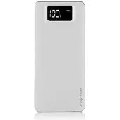 IMyMax Business MM-PB/009 Power Bank 12000mAh blanc (12000 mAh), Chargeur de secours, Blanc