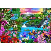 Bluebird Puzzle Puzzle Oriental Paradise - 1000 pièces jeu de puzzle