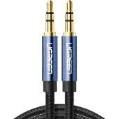 UGREEN Câble audio AUX droit minijack 3,5 mm 5m bleu (AV112)