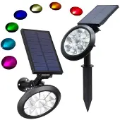 VERK Lanterne solaire rgbw led garden christmas lamp