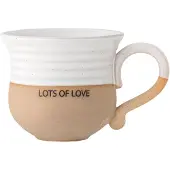 Bloomingville Mugs Claire 'Beaucoup d'amour' lot de 4