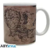The Lord Of The Rings Mug de - Map - pour Indifférent - multicolore - Taille Standard