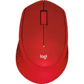 Logitech M330 Silent Souris Sans Fil Rouge