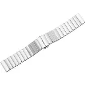 Beline Bracelet de montre Samsung Galaxy Watch 20 mm Blanc uni