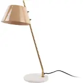 Leitmotiv - Lampe de table Savvy - Marron - 19x33x53cm Lampe de table - Lampe de chevet, salon, chambre à coucher