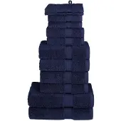 vidaXL Ensemble de serviettes de qualité supérieure SOLUND 12 pcs