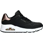 SKECHERS Baskets basses 'Uno-Golden Air' noir chiné