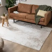 FRAAI Tapis moderne | Sarge Taupe | 80x150cm | Taupe | Rectangulaire | Tapis
