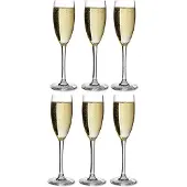 TECHSALES 6 Flûtes À Champagne 16 Cl Cabernet - Chef&sommelier