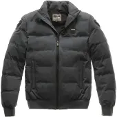 Blauer Veste textile de moto College, grise, 3XL
