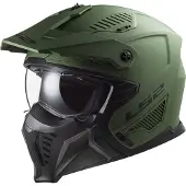 LS2 Of606 Drifter Convertible Helmet Vert S