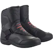 Alpinestars Ridge V2, bottes courtes imperméables ,Noir/Rouge ,43 EU