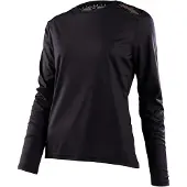 Troy Lee Designs Lilium Long Sleeve Enduro Jersey Noir L Femme