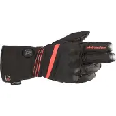 Alpinestars HT-5 Heat Tech, gants chauffants ,Noir/Rouge ,M