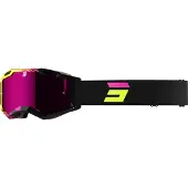 Shot Race Gear Iris 2.0 Fusion Off-road Goggles Noir Iridium Pink/CAT2