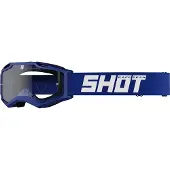 Shot Race Gear Assault 2.0 Solid Off-road Goggles Bleu Clear/CAT0