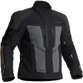 Halvarssons Veste textile étanche pour moto Vansbro, noir/gris, 50