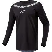Alpinestars Fluid Graphite Long Sleeve Jersey Noir S Homme