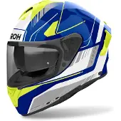 Airoh Spark 2 Chrono Casque Intégral Bleu/Jaune 2XL unisex