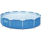 Bestway Steel Pro Frame Pool sans pompe, ronde 366x76cm piscine à cadre acier, bleue