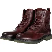 John Doe Sixty, bottes femmes ,Rouge Foncé ,41 EU