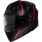 IXS Kask iXS217 2.0 matowy czarno-czerwony M