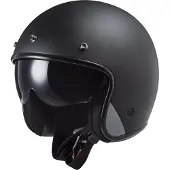 LS2 OF601 Bob II Solid Mat Noir 06 Casque Jet Taille S