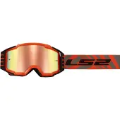 LS2 Charger Pro Off-road Goggles Orange Iridium
